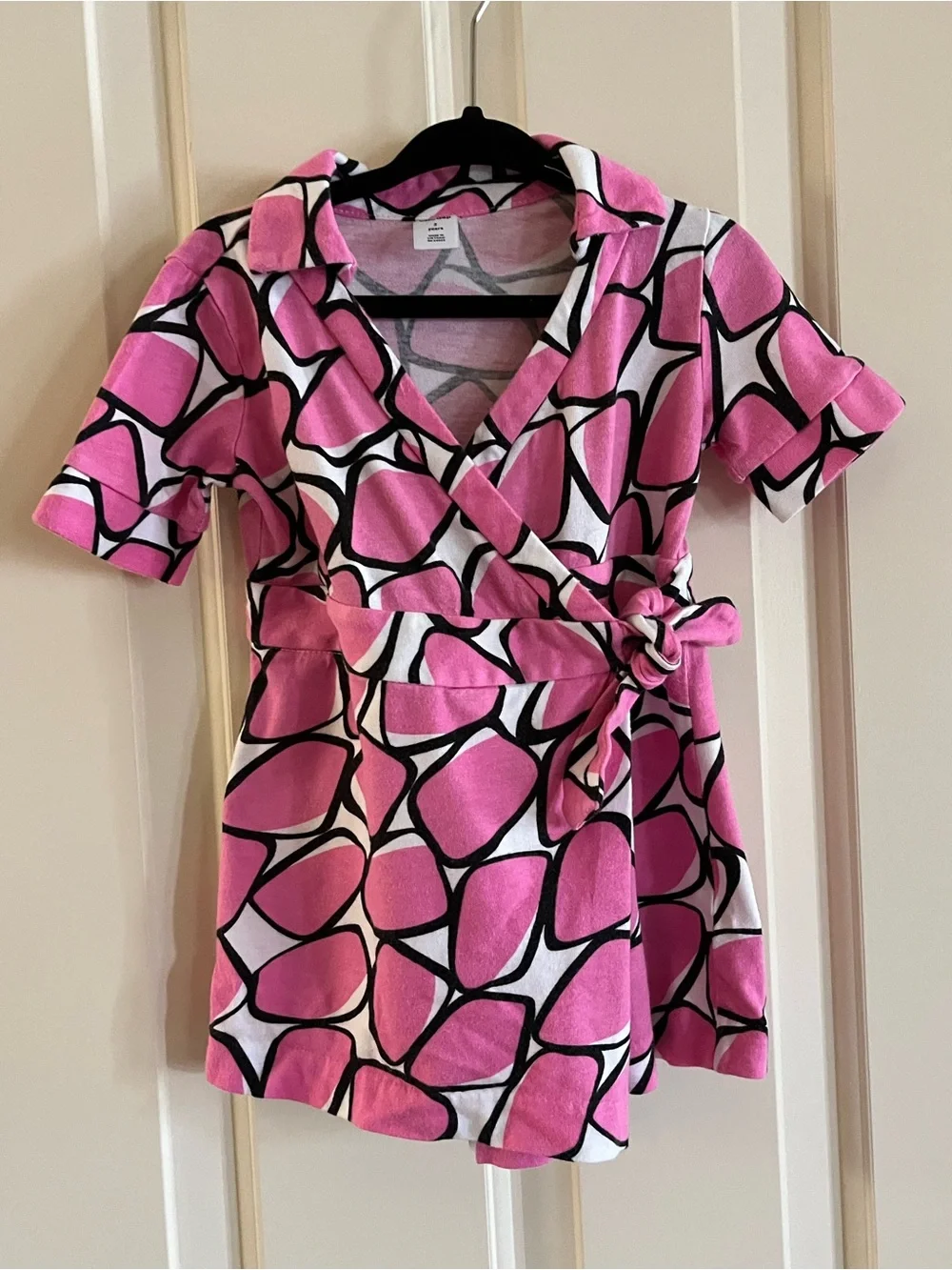 Diane Von Furstenberg for Gap Girls Romper Geometric Pattern Size 1